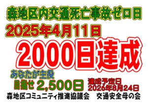 死亡事故ゼロ日のサムネイル